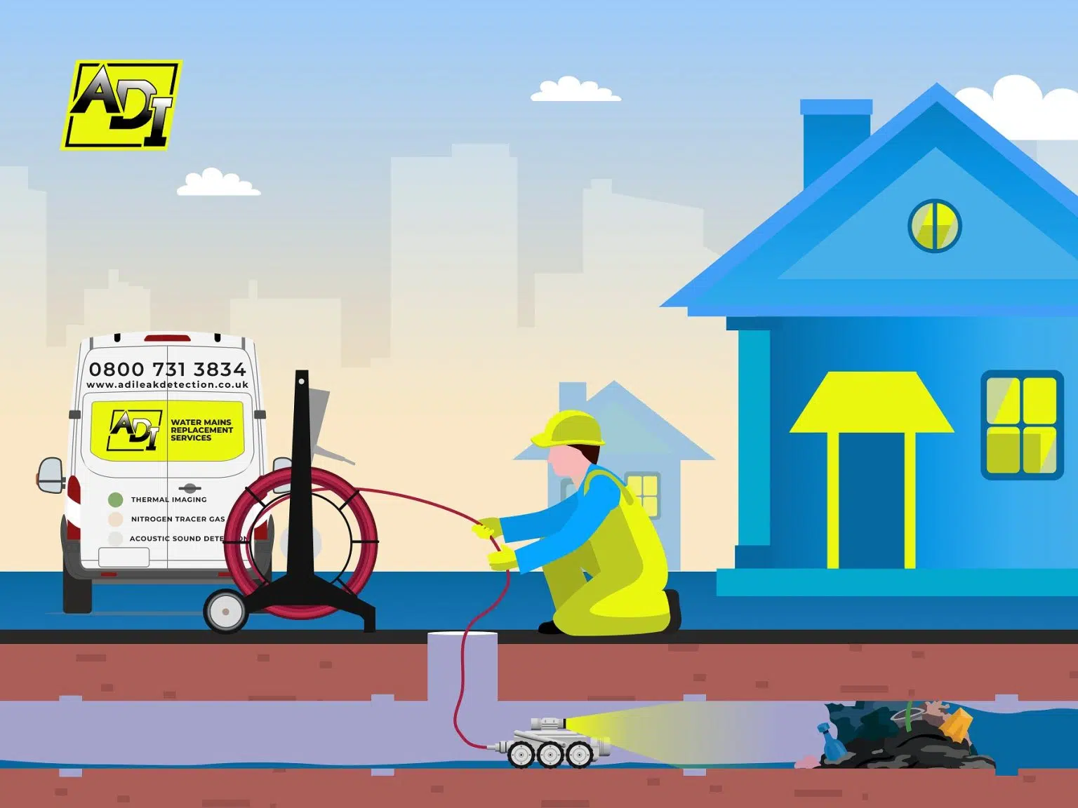 Drainage CCTV Surveys & Investigations Grantham